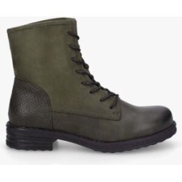 stand-prive.com Bottines bimatière à lacets - Kaki kaki 36 female