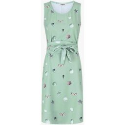 stand-prive.com Robe à nouer imprimé coquillages - Vert vert 36 female
