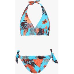 stand-prive.com Bikini imprimé tropical - Turquoise turquoise 38 female