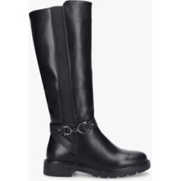 stand-prive.com Bottes élastiquées unies à talon - Noir noir 36 female