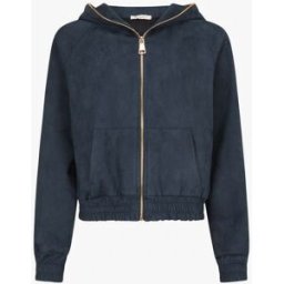 stand-prive.com Sweat en suédine à bords zippés - Marine marine 36 female