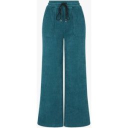 stand-prive.com Pantalon en velours côtelé à poches plaquées - Bleu canard bleu-canard 36 female