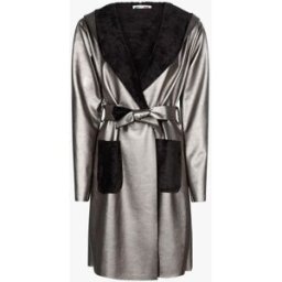 stand-prive.com Veste droite style cuir retourné - Bronze bronze 36 female