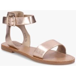 stand-prive.com Nu-pieds basiques en simili - Champagne champagne 36 female