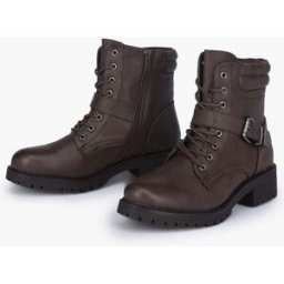 stand-prive.com Boots à lacets et zips - Marron marron 36 female