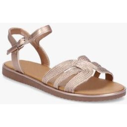 stand-prive.com Nu-pieds à ganses stylisées et texturées - Champagne champagne 36 female
