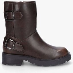 stand-prive.com Boots montantes style motard - Chocolat chocolat 36 female