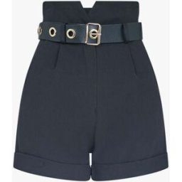 stand-prive.com Short taille haute ceinturé - Noir noir 36 female