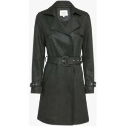 stand-prive.com Trench mi-long ceinturé - Noir noir 36 female