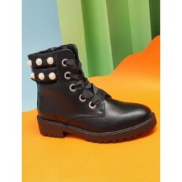stand-prive.com Boots à découpe et lacets ruban - noir noir 36 female