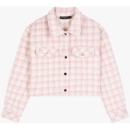 stand-prive.com Veste courte à imprimé pied de poule - Rose pâle rose-pale 36/38 female