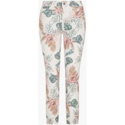 stand-prive.com Jean slim imprimé feuillage - Blanc blanc 36 female