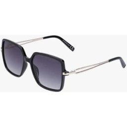 stand-prive.com Lunettes carrées à branches stylisées - Noir noir T.U female