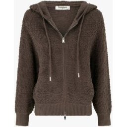 stand-prive.com Sweat à capuche en maille bouclée - Marron marron 36/38 female