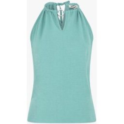 stand-prive.com Top droit sans manches col américain - Turquoise turquoise 36 female