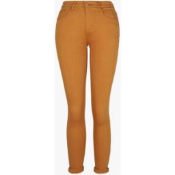 stand-prive.com Jean slim stretch à taille haute - Moutarde moutarde 36 female