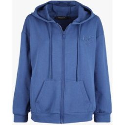 stand-prive.com Sweat à capuche zippé - Bleu bleu 36 female