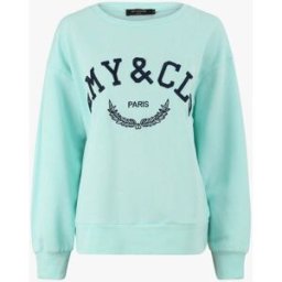 stand-prive.com Sweat à inscription - Turquoise turquoise 36 female