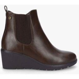 stand-prive.com Bottines compensées en simili - Chocolat chocolat 36 female