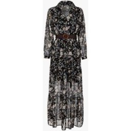 stand-prive.com Robe bohème imprimé fleurs blanches - noir noir 36 female