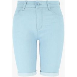 stand-prive.com Bermuda push up uni - Bleu ciel bleu-ciel 38 female