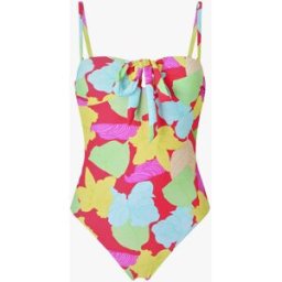 stand-prive.com Maillot de bain imprimé grandes fleurs - Rouge rouge 36 female