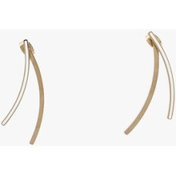 stand-prive.com Boucles d'oreilles à barres - Or/blanc or-blanc T.U female