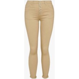 stand-prive.com Jean slim à boutonnière - Beige beige 34 female