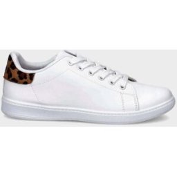 stand-prive.com Baskets en simili à contrefort suédé contrastant - Léopard leopard 36 female