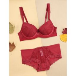 stand-prive.com Ensemble à bord bande élastiquée et shorty - Prune prune 100B/44 female