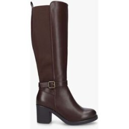 stand-prive.com Bottes unies élastiquées à talon - Chocolat chocolat 36 female