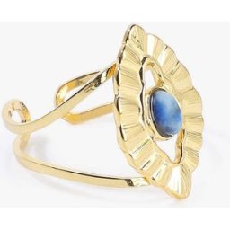 stand-prive.com Bague ornée d'une pierre bleue - Or or T.U female
