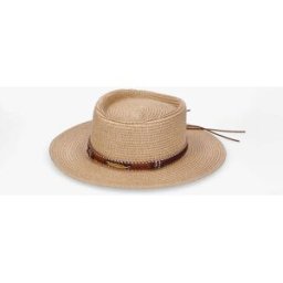 stand-prive.com Canotier à galon en simili style aztèque - Sable sable T.U female