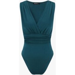 stand-prive.com Body sans manches effet drapé - Bleu canard bleu-canard 36/38 female