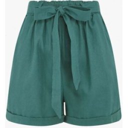 stand-prive.com Short uni à revers - Bleu canard bleu-canard 36 female