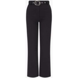 stand-prive.com Pantalon droit ceinturé - Noir noir 36 female