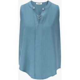 stand-prive.com Top uni sans manches à détail stylisé - Bleu canard bleu-canard 36 female