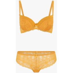 stand-prive.com Ensemble lingerie à dentelle - Moutarde moutarde 100C/42 female