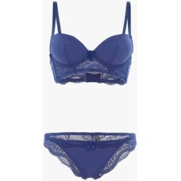 stand-prive.com Ensemble soutien-gorge bustier - bleu électrique bleu-electrique 100C/42 female