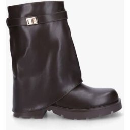 stand-prive.com Bottines renversées à sangle et bijou - Chocolat chocolat 36 female