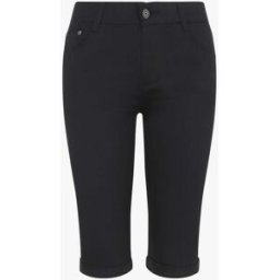 stand-prive.com Bermuda uni coupe droite - Noir noir 36 female