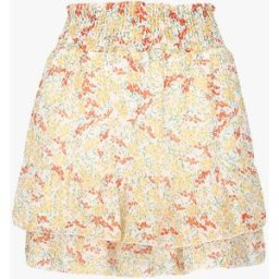 stand-prive.com Mini jupe à imprimé floral - jaune jaune 36 female