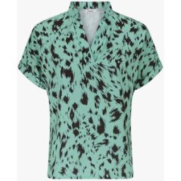 stand-prive.com Blouse imprimé abstrait à manches courtes - Menthe menthe-1 36 female