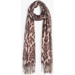 stand-prive.com Foulard à imprimé léopard irisé - Taupe taupe T.U female