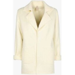 stand-prive.com Veste légère style cuir retourné - Écru ecru 36 female