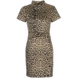 stand-prive.com Robe imprimée col cheminé - léopard - leopard leopard 36 female