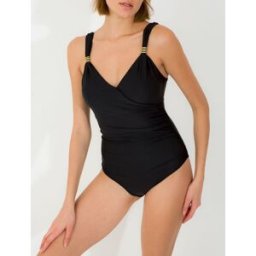 stand-prive.com Maillot de bain une pièce à détail bijoux - Noir noir 36 female