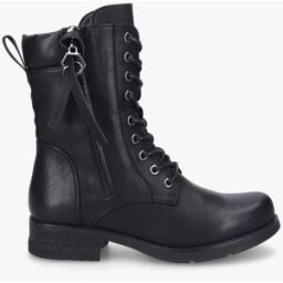 stand-prive.com Boots montantes à lacets et zips - Noir noir 36 female