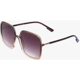 stand-prive.com Lunettes de soleil carrées oversize - Brun brun T.U female