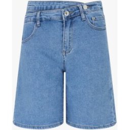 stand-prive.com Bermuda à double boutons coupe droite - Bleu bleu 36 female